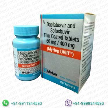 Buy Myhep Dvir 60/400 mg Online, Free Shipping Worldwide - Medixo