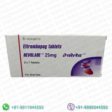 Buy Revolade 25mg (Eltrombopag 25mg) with 100% Door Delivery