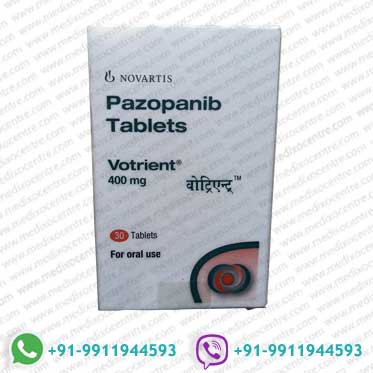 Buy Pazopanib (Votrient) 400 mg Online at Low prices At MedixoCentre
