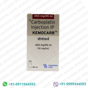 Buy Carboplatin 150/450mg (Kemocarb) Inj online & 50% off on price